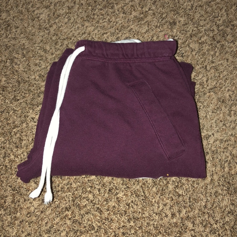 Pink maroon sweats
